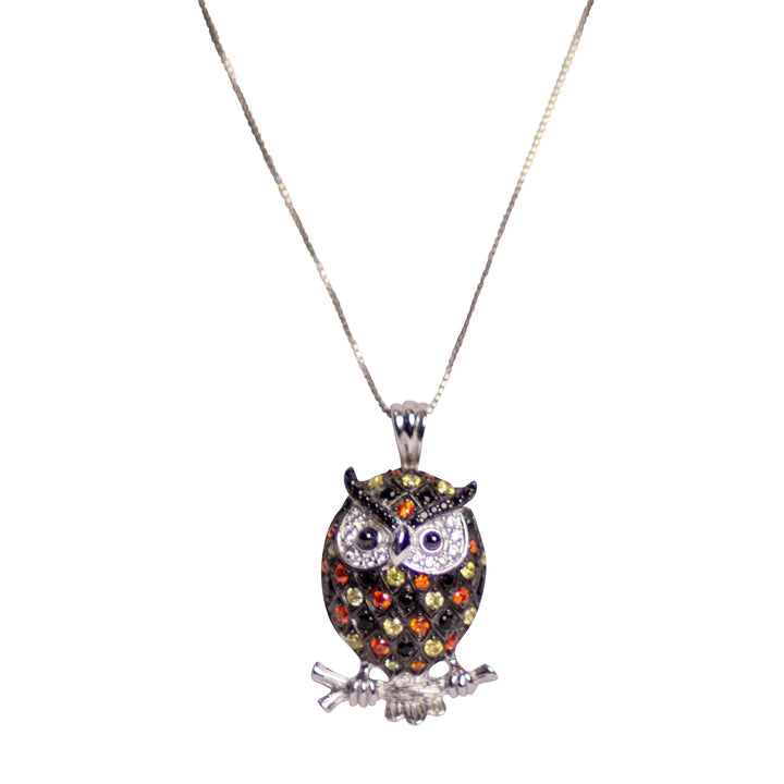Perched Owl Pendant