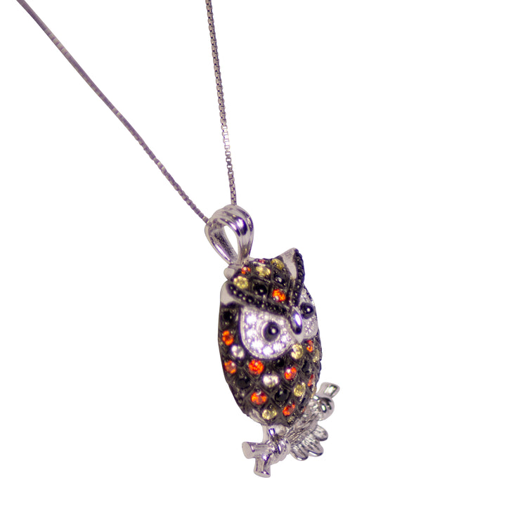 Perched Owl Pendant