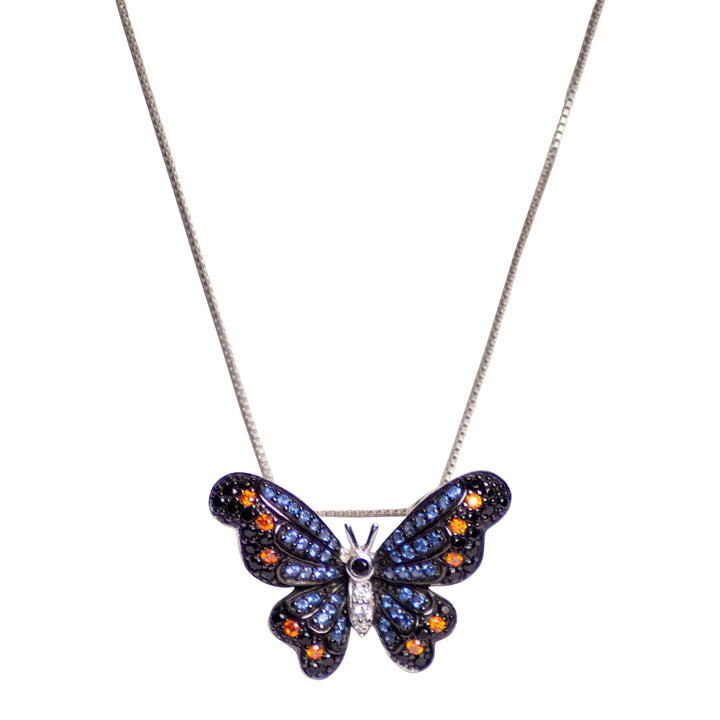 Crystal Butterfly Pendant