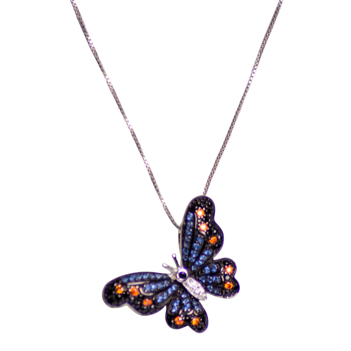 Crystal Butterfly Pendant