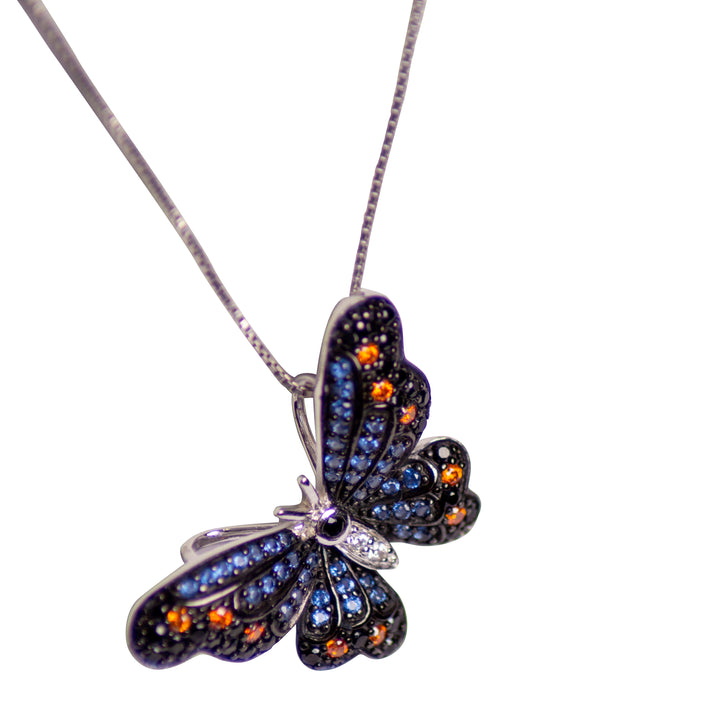 Crystal Butterfly Pendant