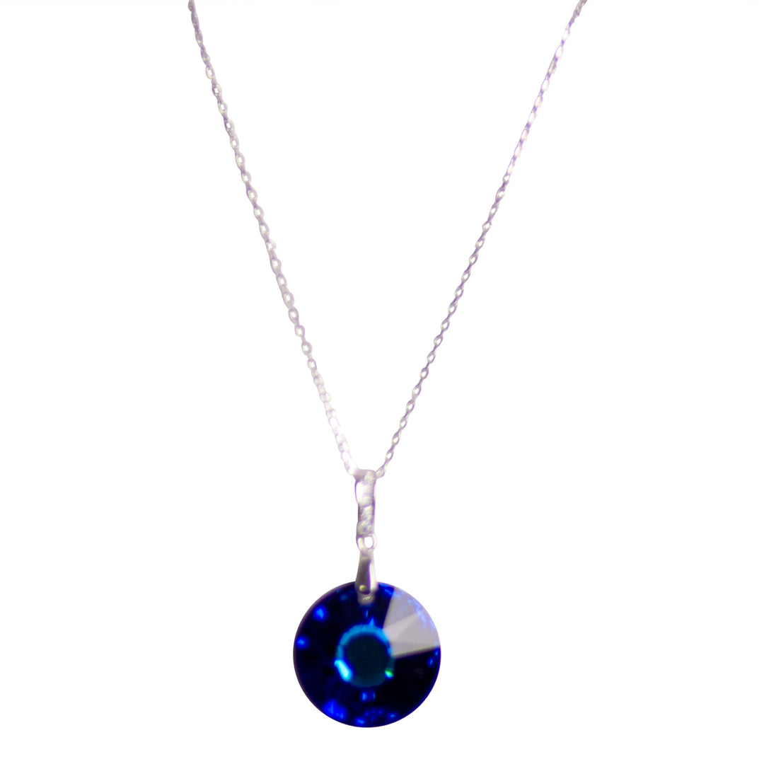 Bermuda Blue Crystal Necklace