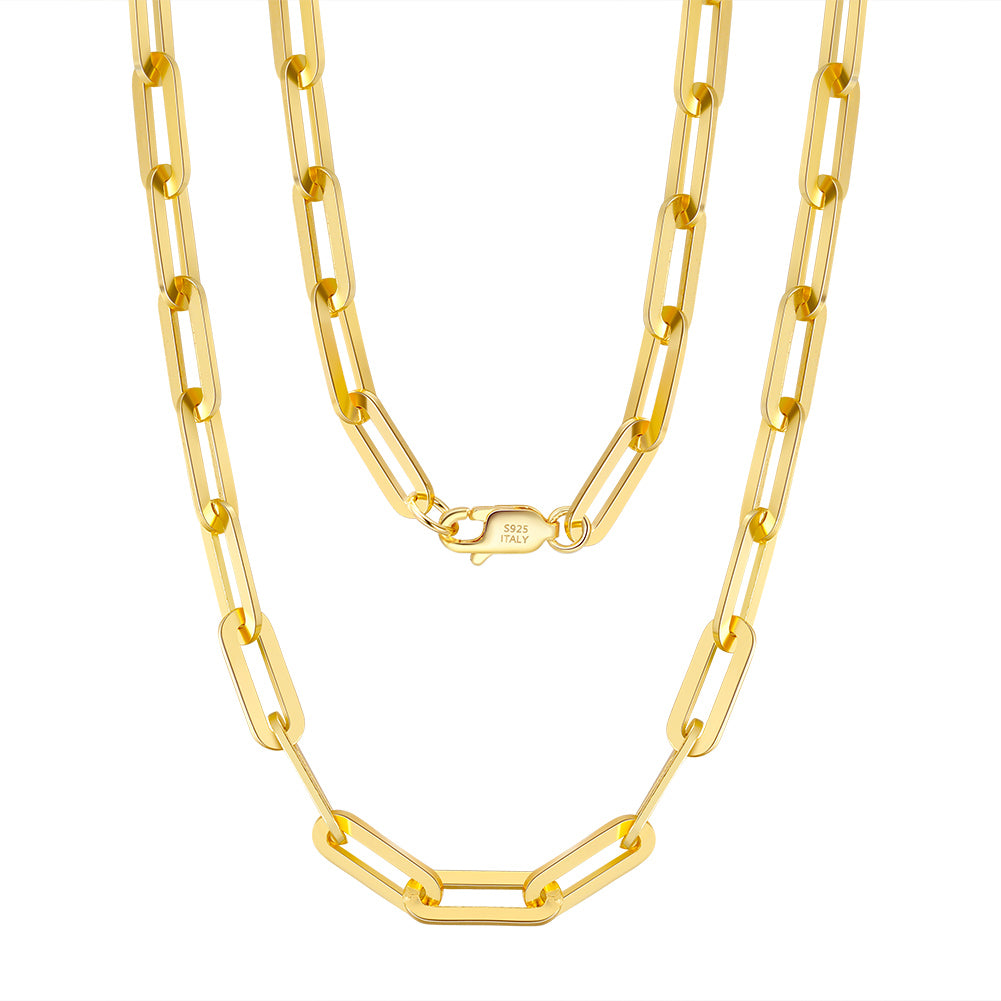 Paperclip Link Chain 2.5 mm