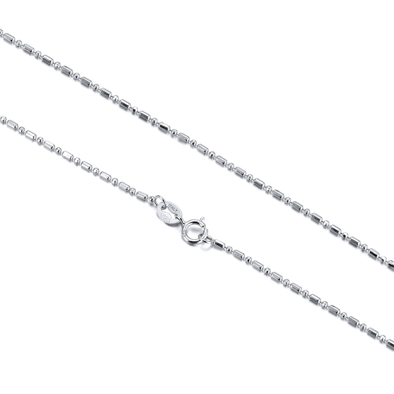 Ball Bead and Bar Chain 1.0 mm