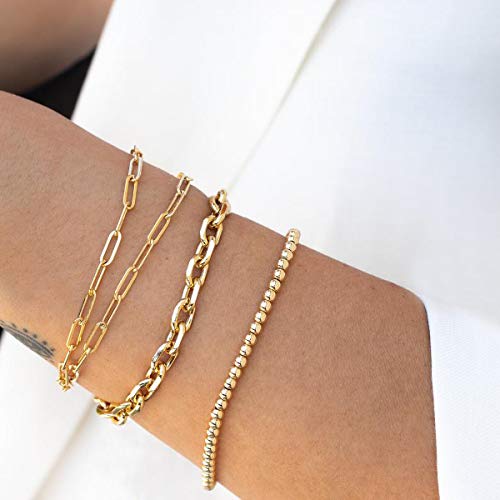 Paperclip Link Chain 4.5 mm