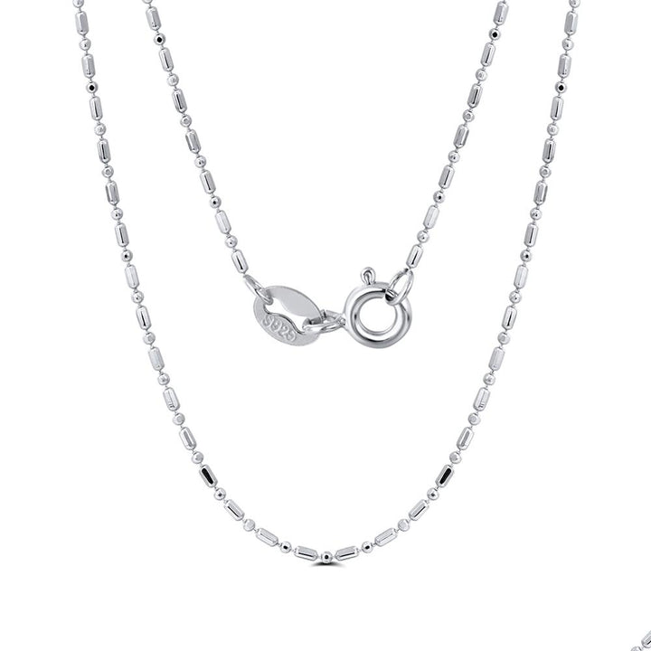 Ball Bead and Bar Chain 1.0 mm