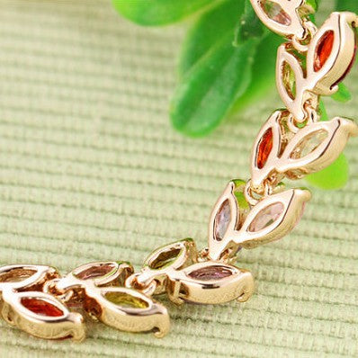Multi-Gemstone Rose Gold Bracelet