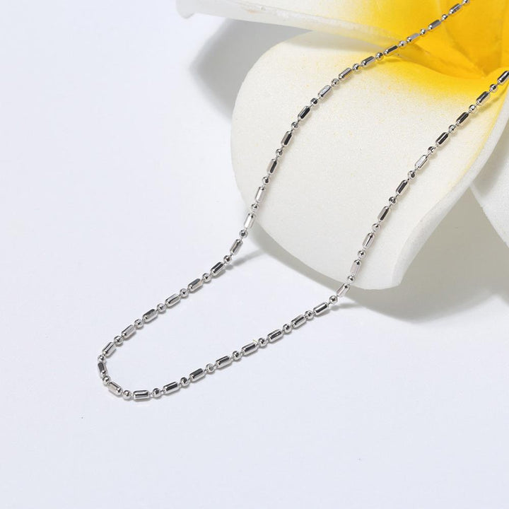 Ball Bead and Bar Chain 1.0 mm