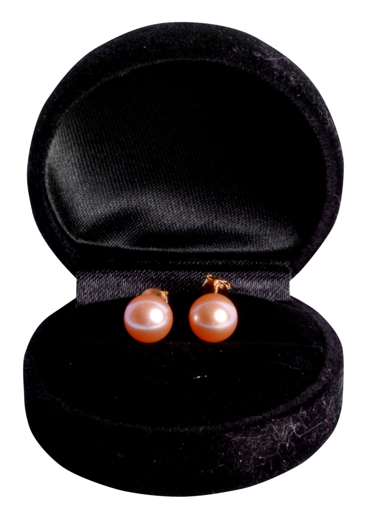  9mm Classic Pearl Earrings in 14K Gold | SilverAndGold