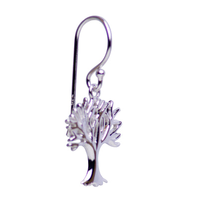 Sterling Silver Tree of Life Dangle Earrings | SilverAndGold