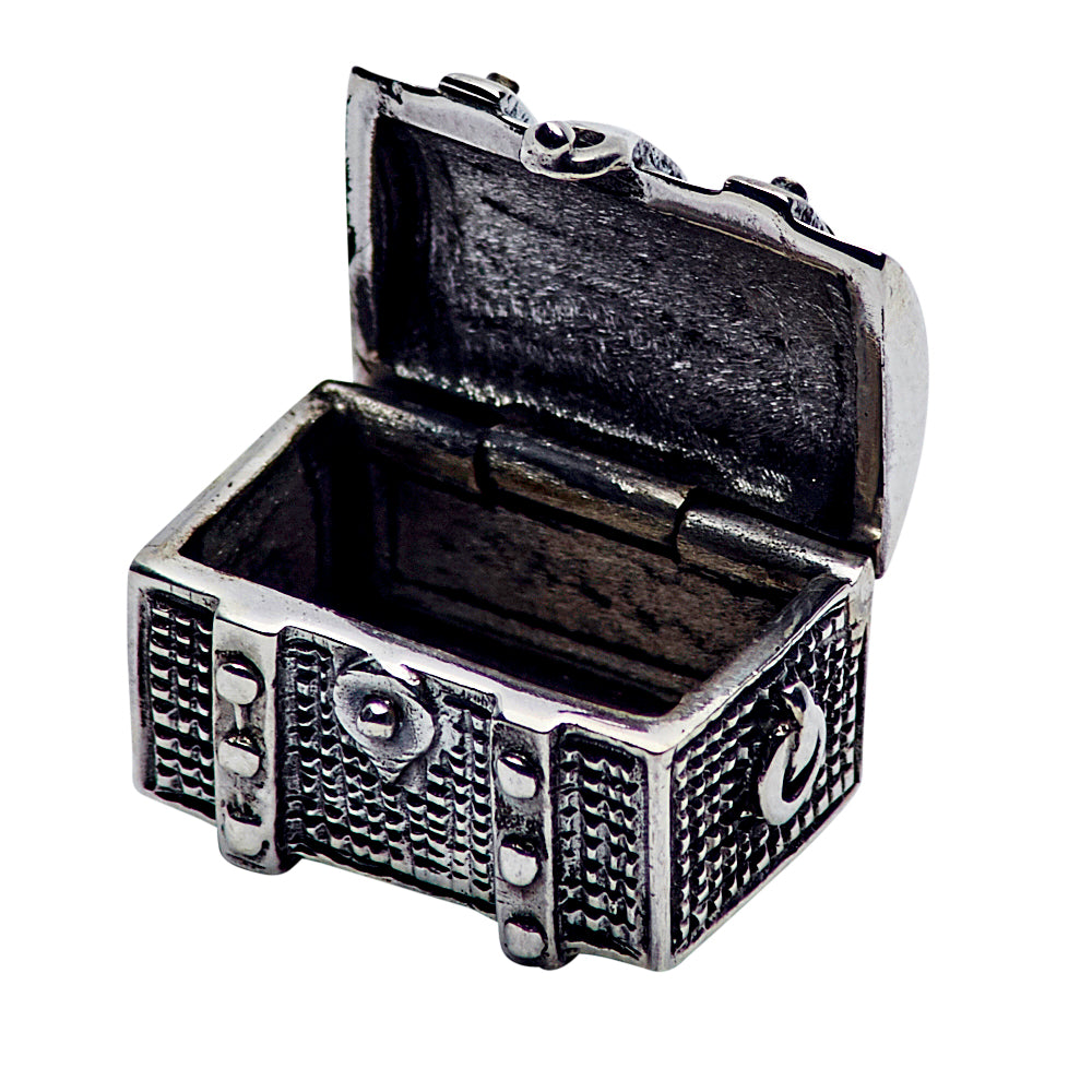 Miniature Treasure Chest Ring Display Box