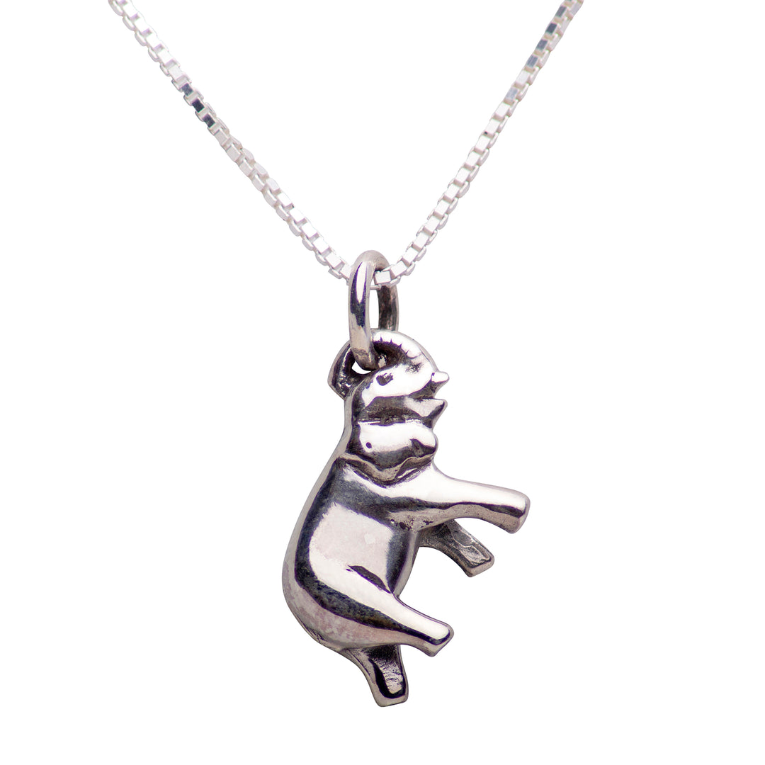 Silver Elephant Pendant