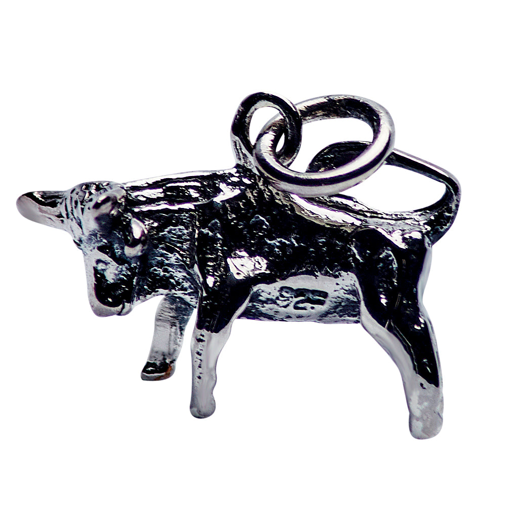 Silver Bull Pendant