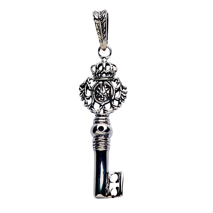 Silver Regal Key Pendant