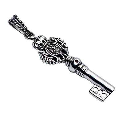 Silver Regal Key Pendant