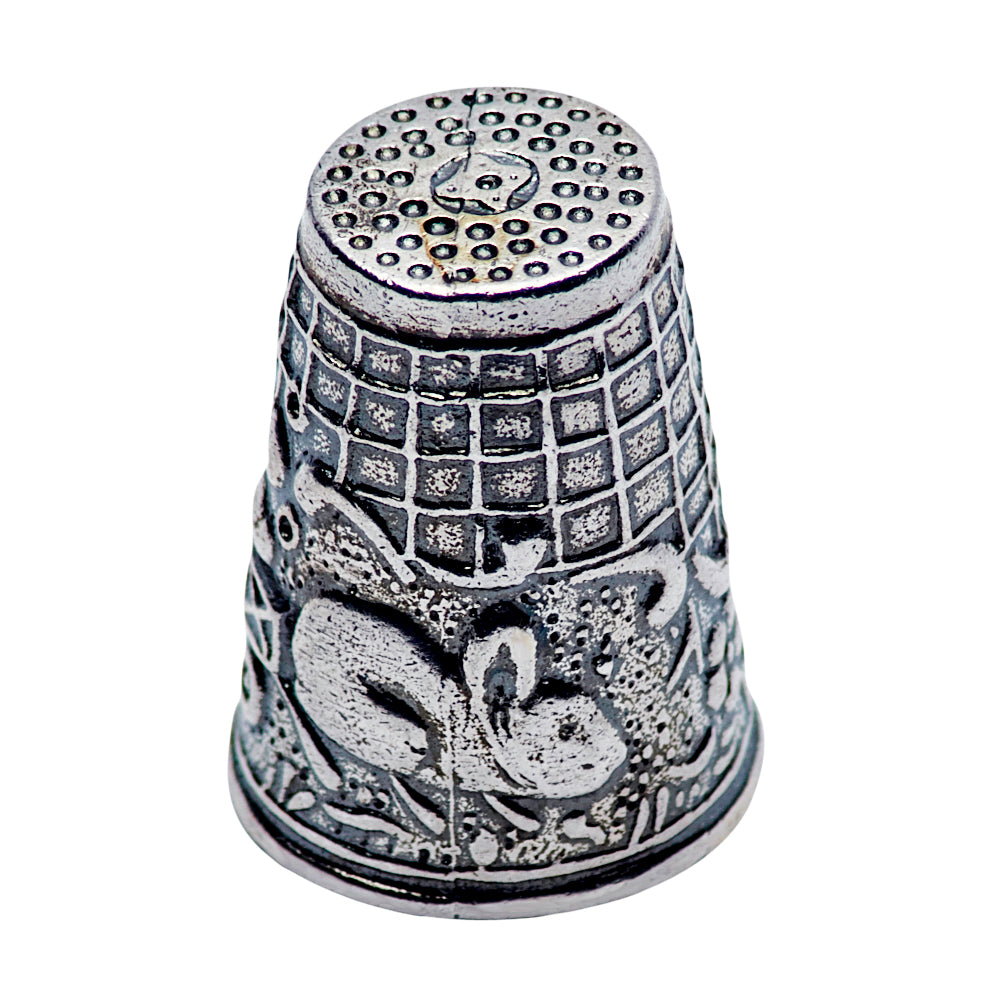 Sterling Silver Thimble Bunny