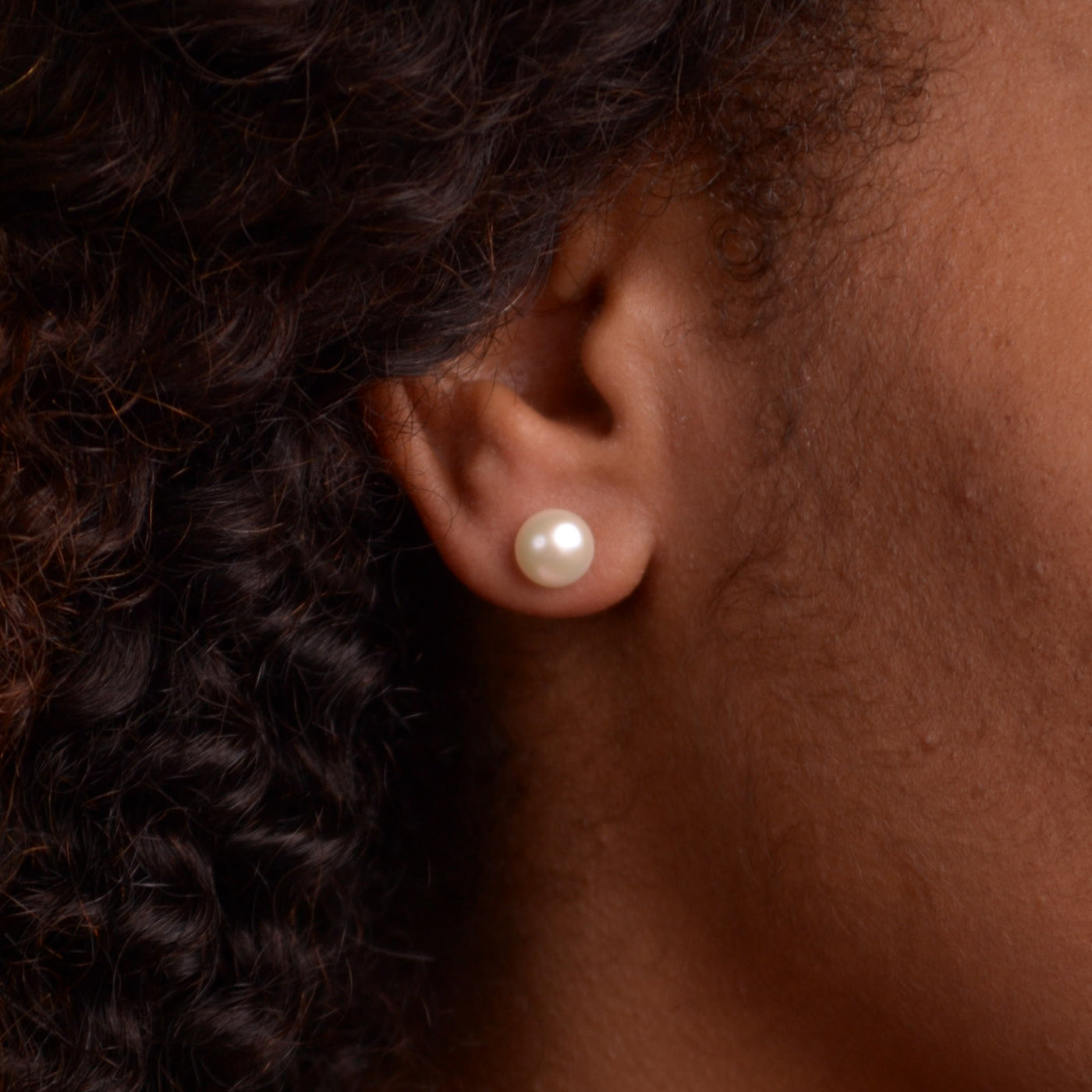 Classic White Cultured Pearl Earrings | SilverAndGold