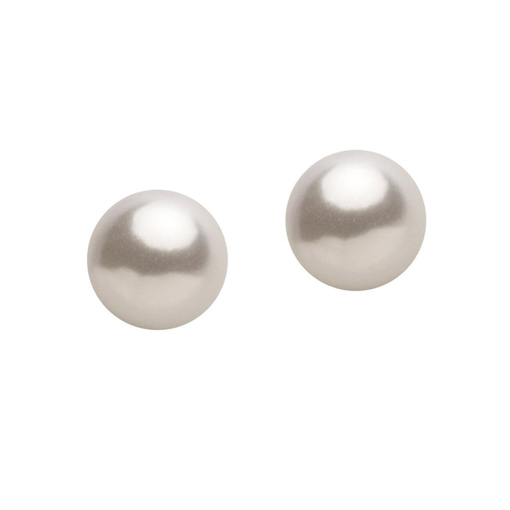 5 mm Pearl High Luster Earrings | SilverAndGold