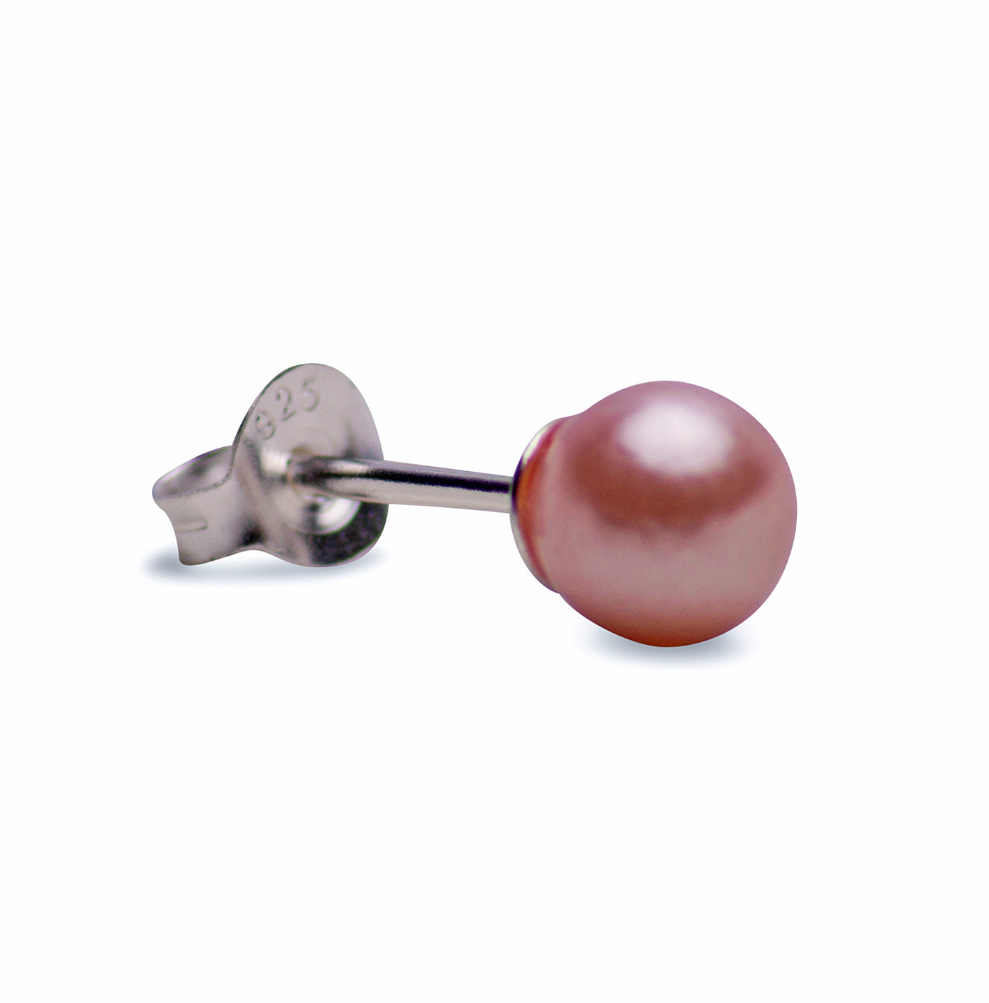 Pink Rose South Seas Pearl Earrings | SilverAndGold