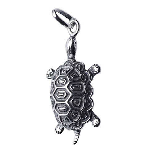 Tortoise Silver Pendant