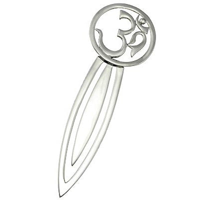 Sterling Silver Accessories: Om Bookmark