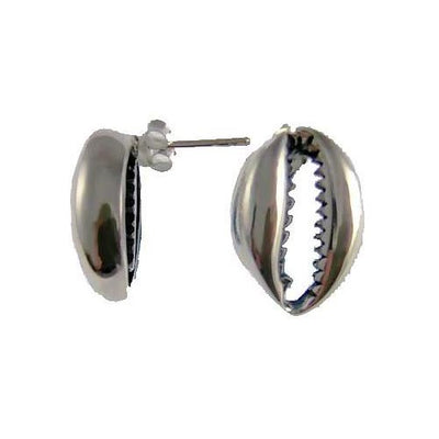 Sterling Silver Seashell Earrings | SilverAndGold