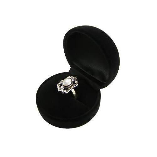 Solitaire Mother of Pearl Gemstone Oval - SilverAndGold.com Silver And Gold