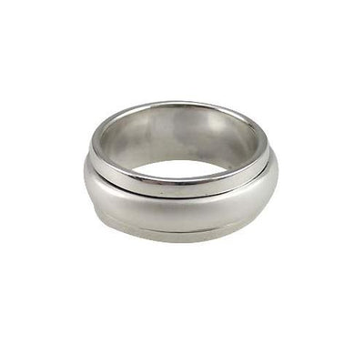 Silver Spinner Ring Secret Words of Love - SilverAndGold.com Silver And Gold