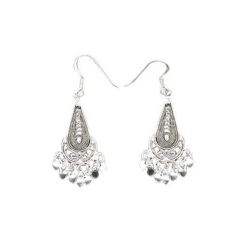 Sterling Silver Chandelier Earrings | SilverAndGold