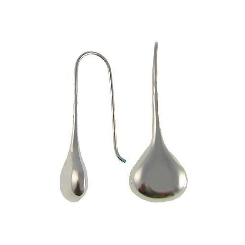 Sterling Silver Teardrop Earrings | SilverAndGold