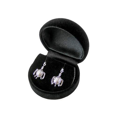 Sea Turtle Sterling Silver Movable Earrings | SilverAndGold