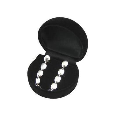 Sterling Silver Bead Dangle Earrings | SilverAndGold