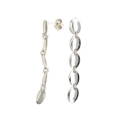 Sterling Silver Bead Dangle Earrings | SilverAndGold