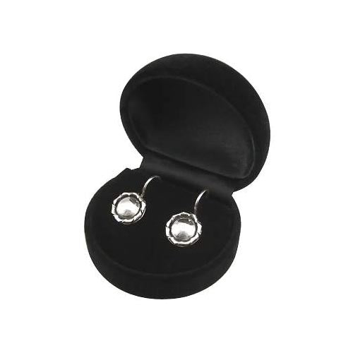 Sterling Silver Round Dangle Earrings | SilverAndGold