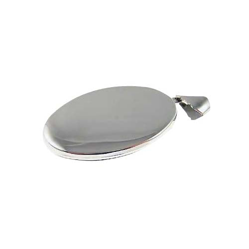 Sterling Pendant:: Large Photo Locket - SilverAndGold.com Silver And Gold