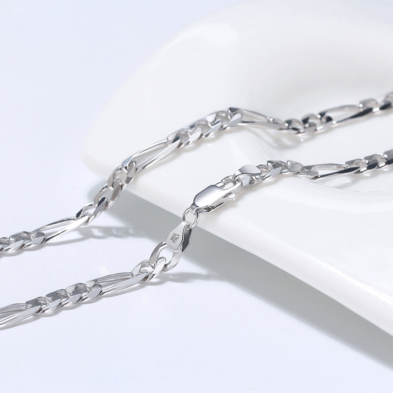 Diamond Cut Figaro Chain 5.0 mm
