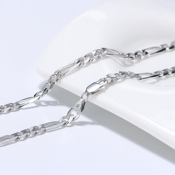 Diamond Cut Figaro Chain 5.0 mm