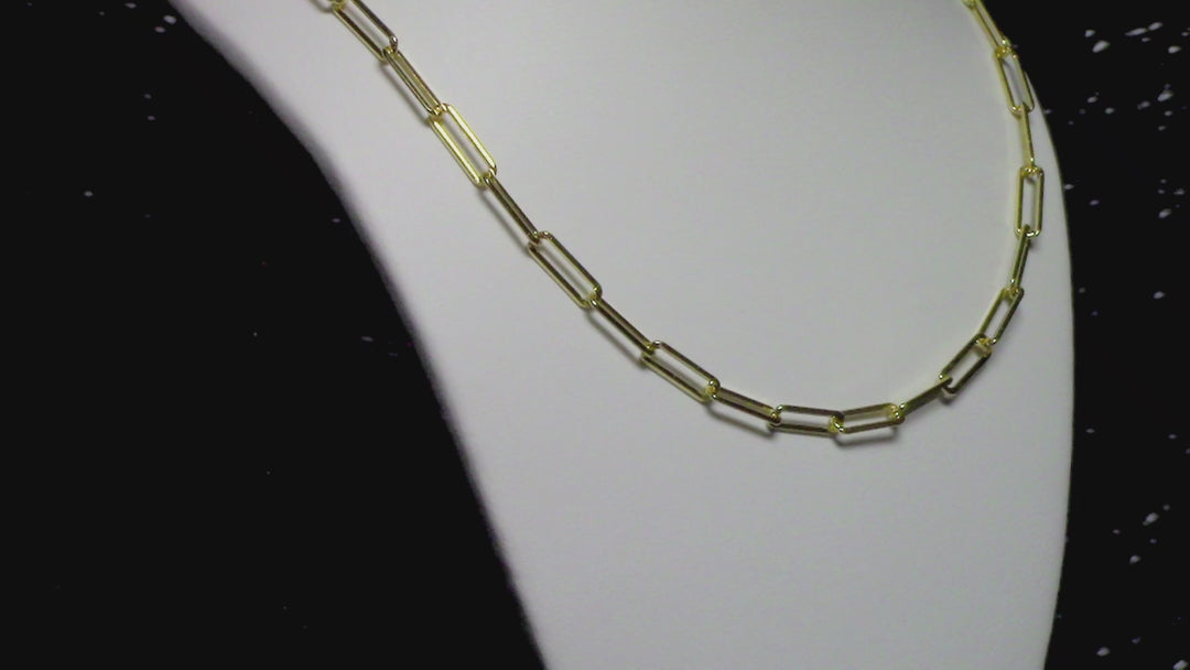 Paperclip Link Chain 3.3 mm