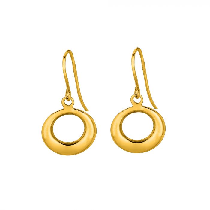 14K Gold Dangle Earring