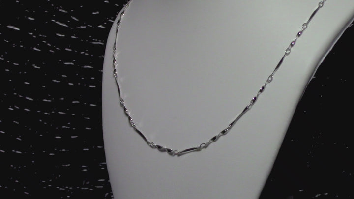 Fancy Twisted Link Chain 1.0 mm