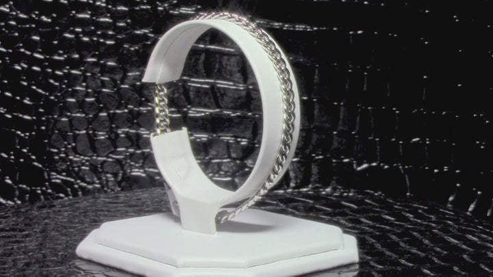 Diamond Cut Cuban Link Bracelet 5 mm