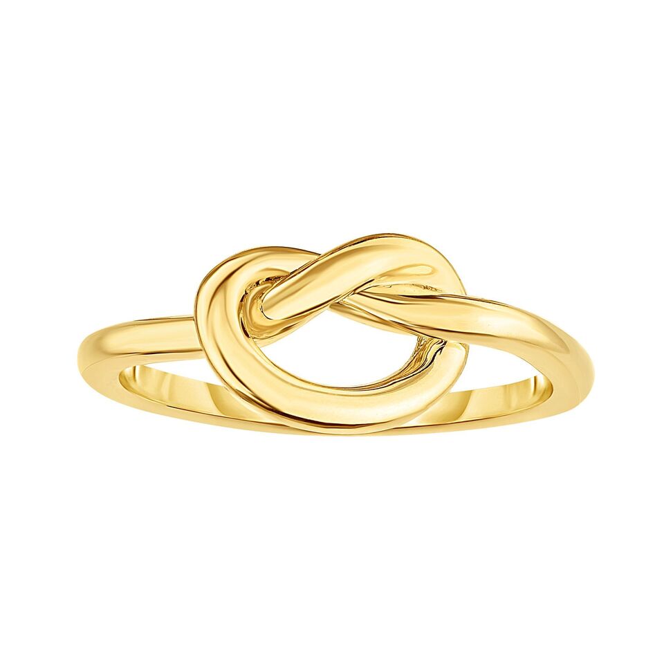 14K Gold Eternal Love Knot Ring