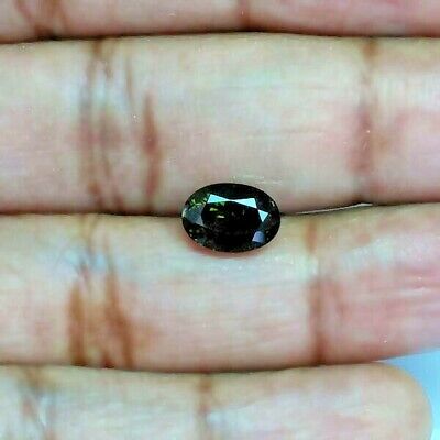 Deep Green Tourmaline 2.77Carats Oval Loose Gemstones