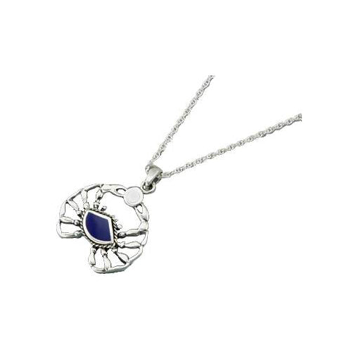 Sterling Crab (Astrological Sign for Cancer) Necklace - SilverAndGold.com Silver And Gold