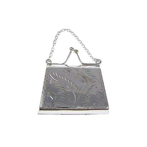 Sterling Silver Accessories: Purse Handbag Box - SilverAndGold.com Silver And Gold