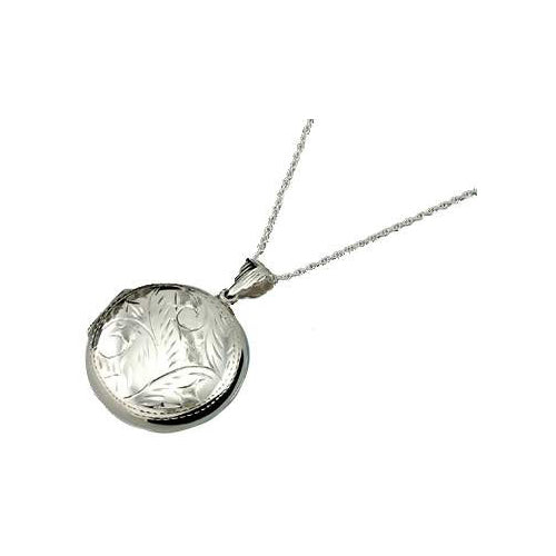 Sterling Silver Pendant Locket - SilverAndGold.com Silver And Gold