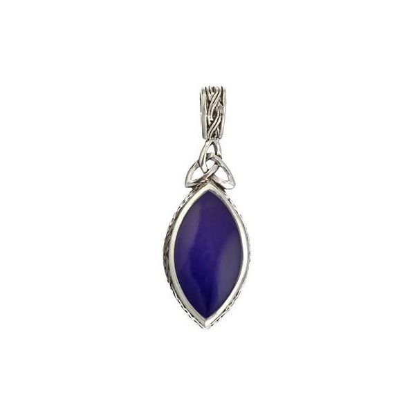 Silver Lapis Lazuli & Turquoise Pendant