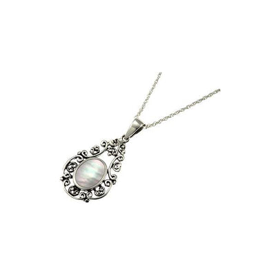 Silver & Pearl Necklace